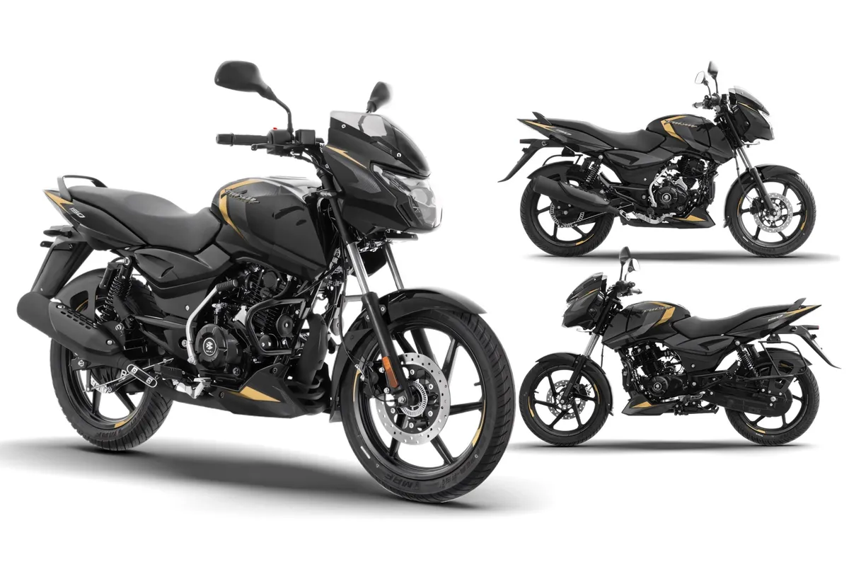 Новая цветовая схема Bajaj Pulsar 150: Black Gold
