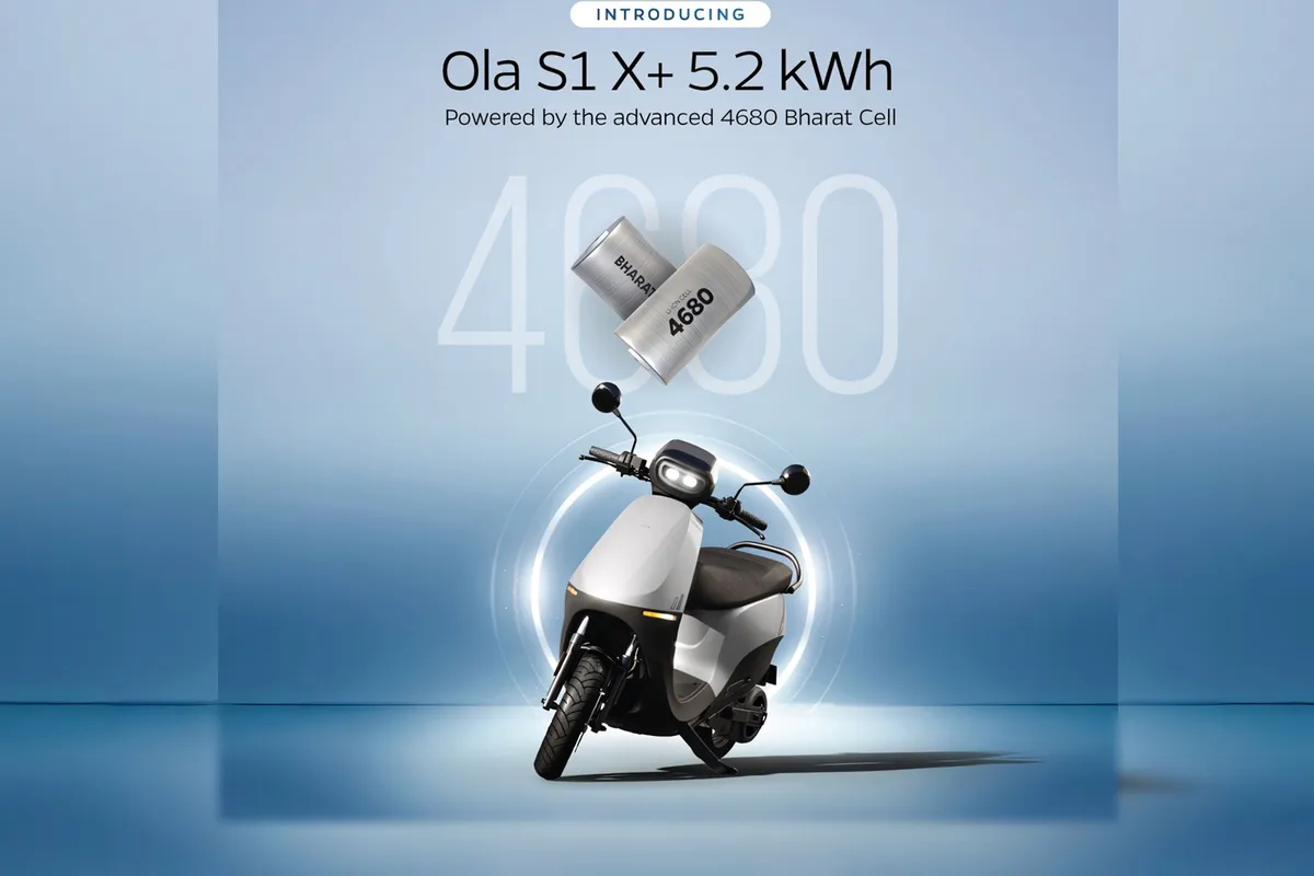 Представлена новая Ola S1 X+ 5.2 кВт·ч с запасом хода 320 км