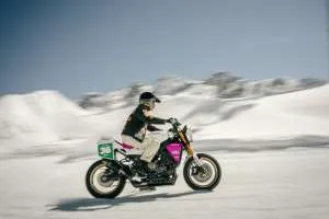 Ледяная лихорадка: Deus Swank Rally на ледяном XSR900 от La Manufacture F