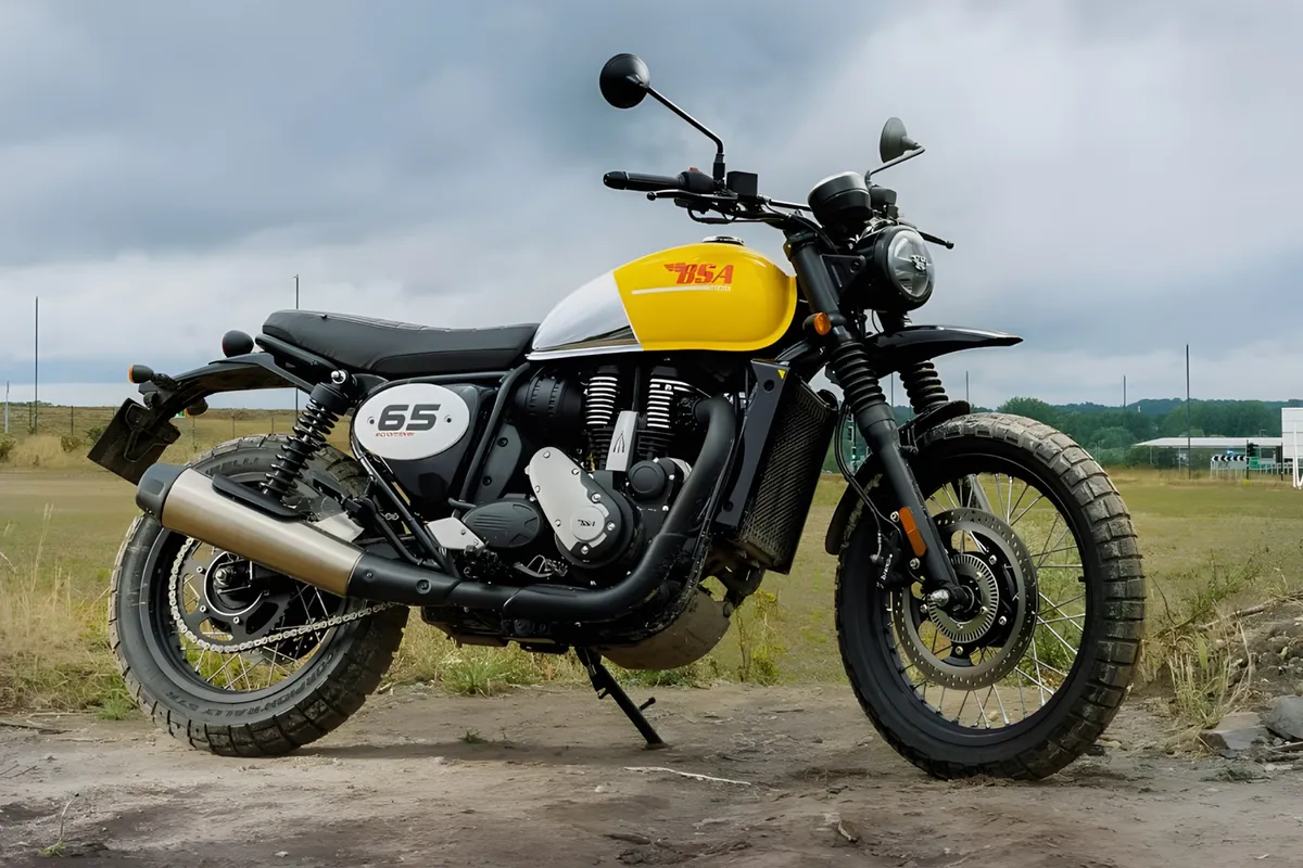 BSA Scrambler 650 представлен в Индии: цена, характеристики и всё, что нужно знать