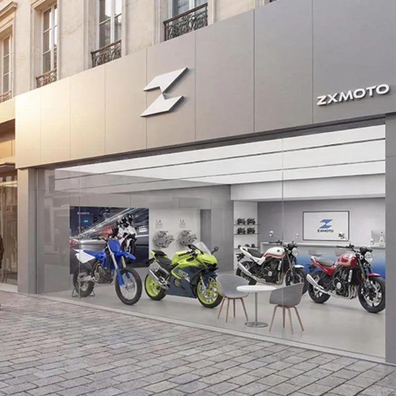 Ричард Хаммонд и Чжан Сюэ на треке на ZXMoto 820 RR-R — фото 3