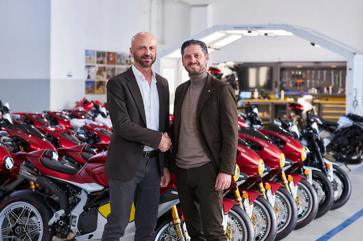 MV Agusta передаёт управление запасными частями DHL